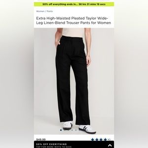 Old Navy Linen Pants